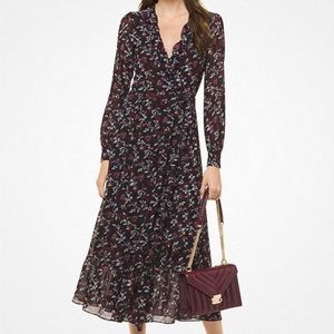 MICHEAL Micheal Kors Botanical Georgette Wrap